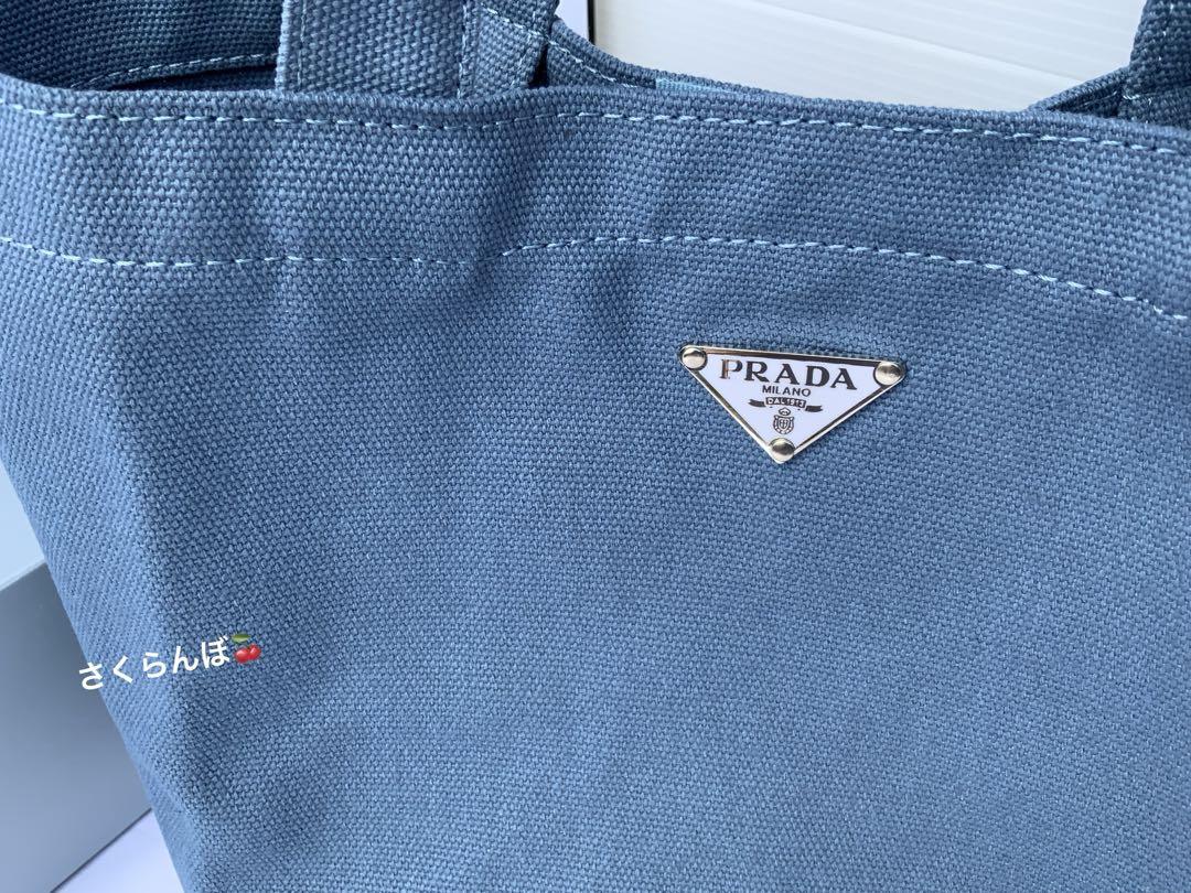PRADA - 新品プラダノベルティバッグ 最新ロゴプレート付き