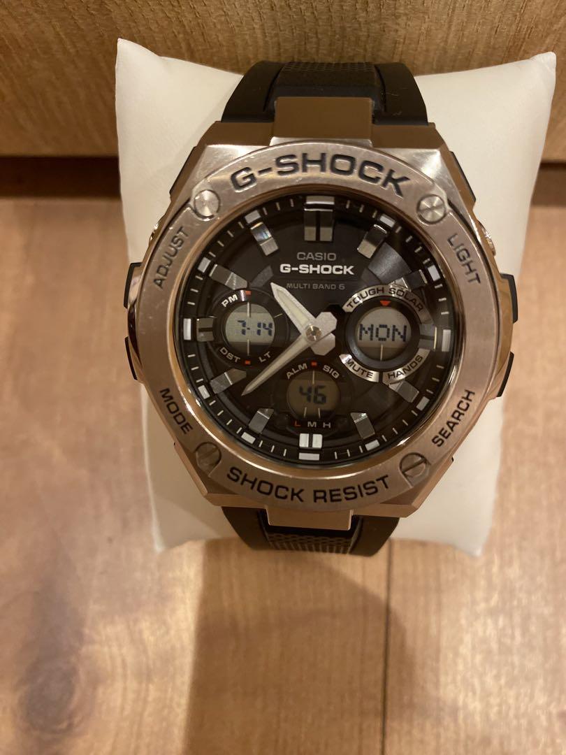 美品】G-SHOCK GST-W110 電波ソーラー タフソーラー - メルカリ