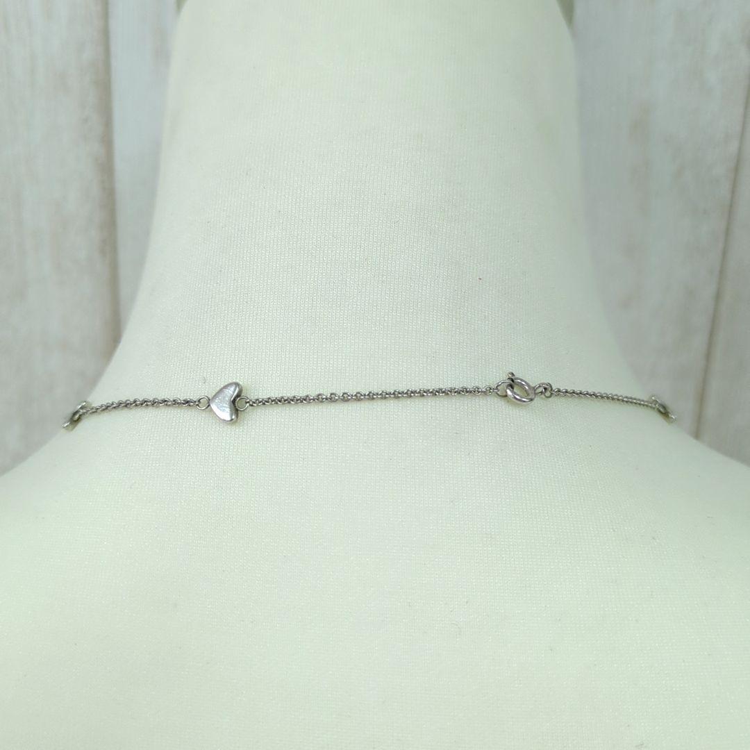 TIFFANY ティファニー ラリアットネックレス オープンハート SV925 画像16