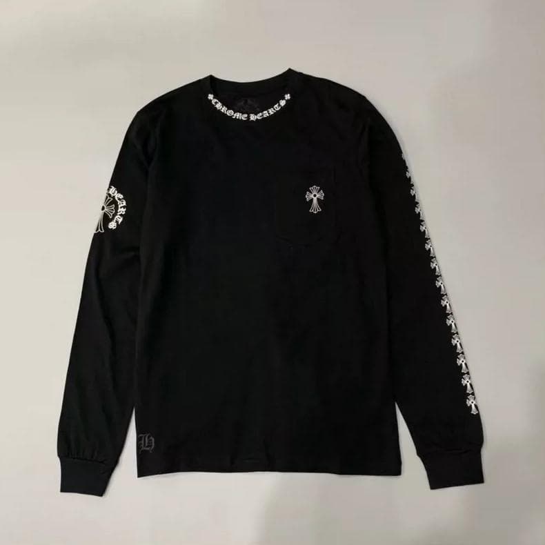 Chrome Hearts ブラック 長袖シャツ