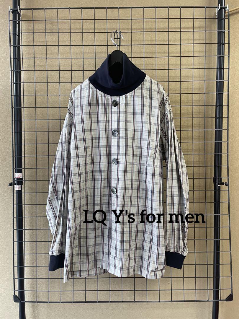LQ Y's for men ワイズフォーメン ハイネック プルオーバーシャツ