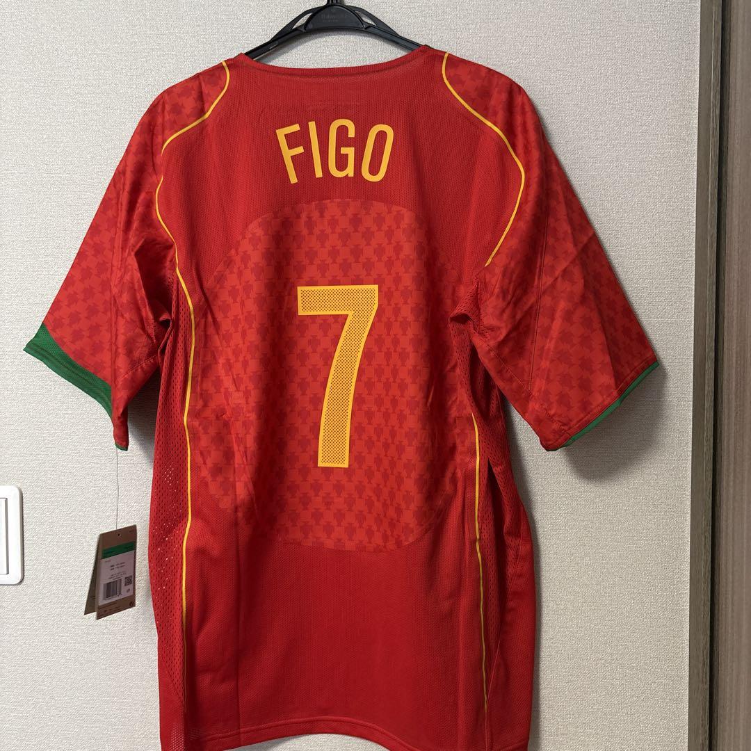 【40-9】 ポルトガル代表　リイシュージャージー　#7 ルイス・フィーゴ　新品