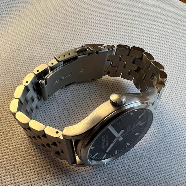 MONDAINE　モンディーン Sport Line デイデイト　41mmメンズ