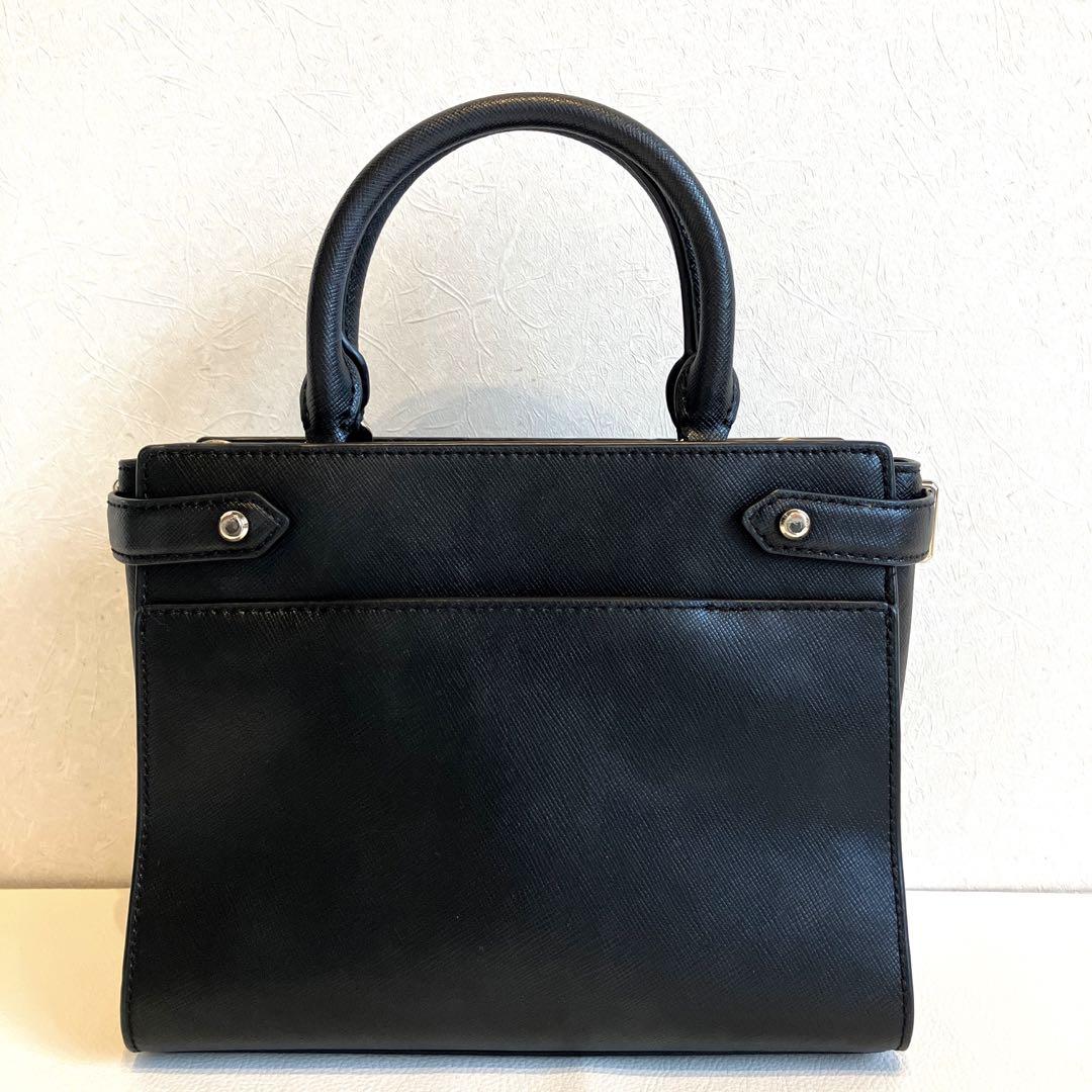 【良品】ケイトスペード 2WAY レザー バッグ ハンド ショルダー 黒