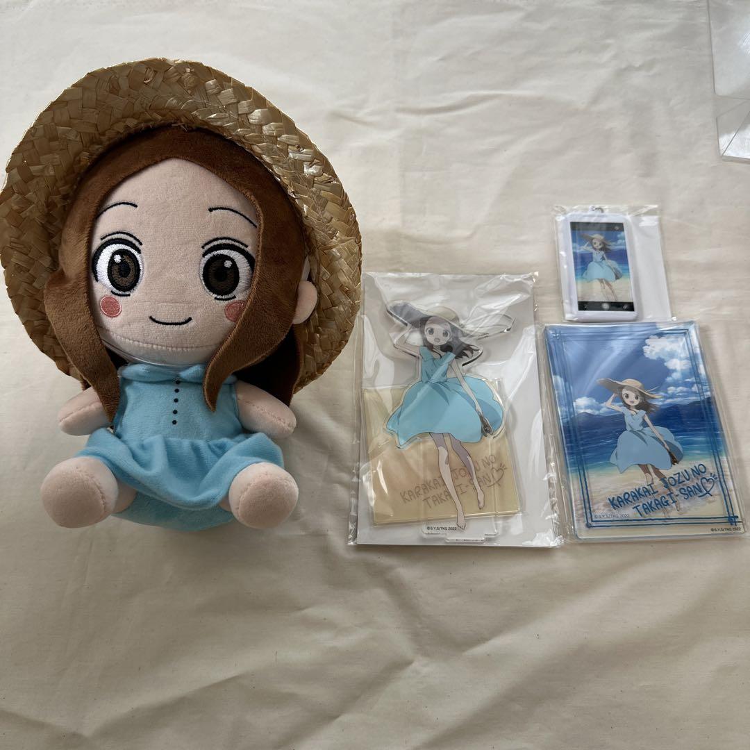 今週のおすすめ製品 からかい上手の高木さん ぬいぐるみセット アクスタ ~砂浜~ 夏 ぬいぐるみ・マスコット