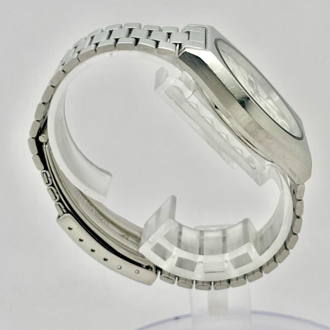 【新品電池】 SEIKO TYPEⅡ デイデイト メンズ 腕時計 シルバー