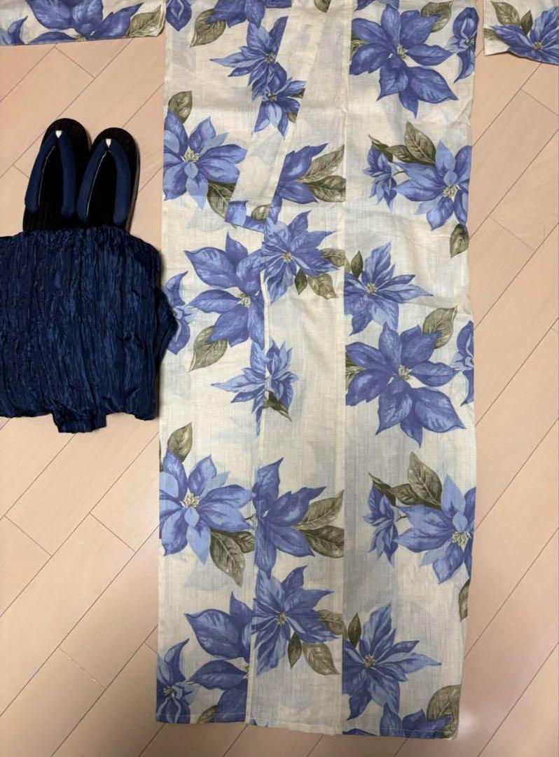 美品　DITA 浴衣セット　夕凪の桔梗しらべ