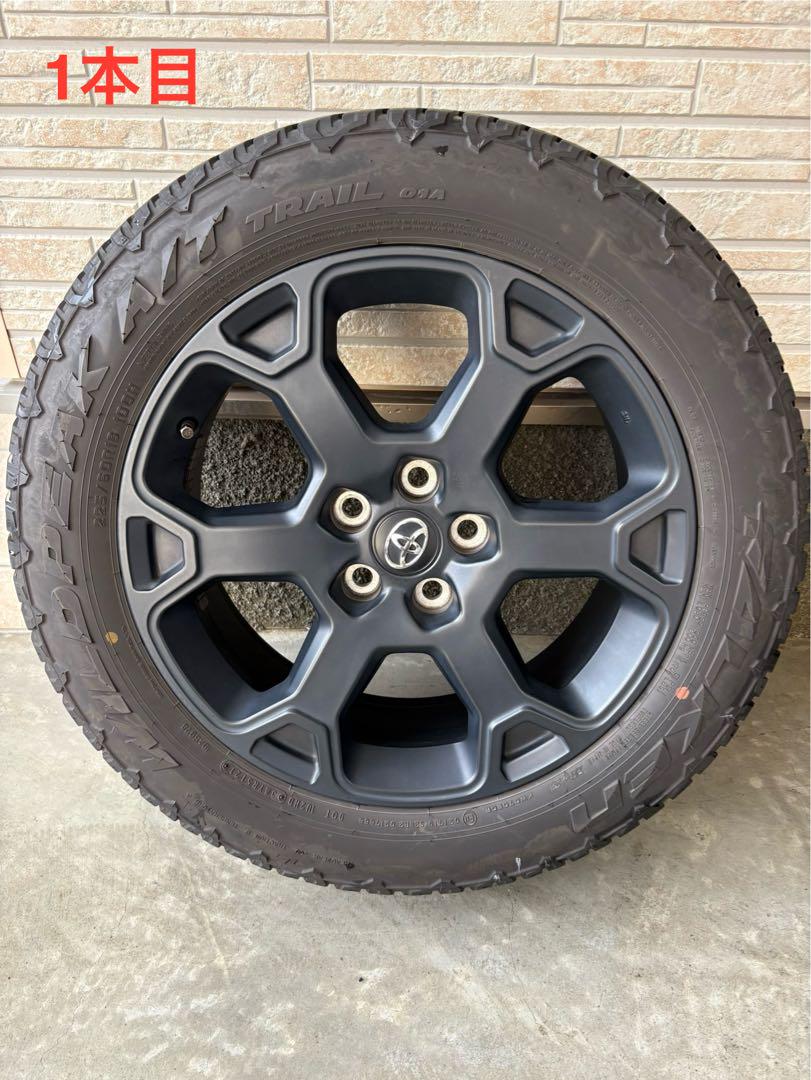 RAV4 オフロードパッケージホイールタイヤ　純正ナット付