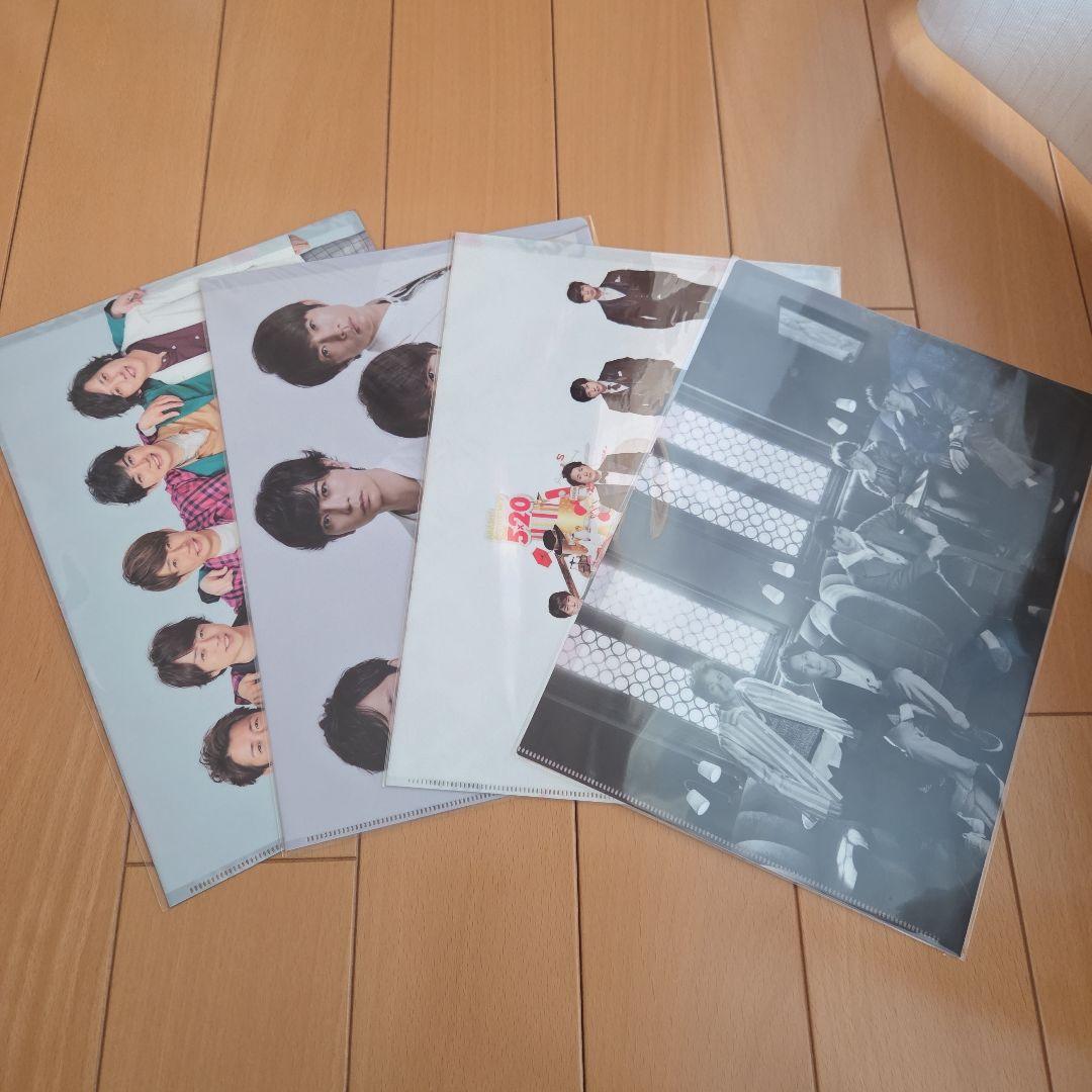 嵐 クリアファイル セット 5×20 グッズ コンサート - メルカリ