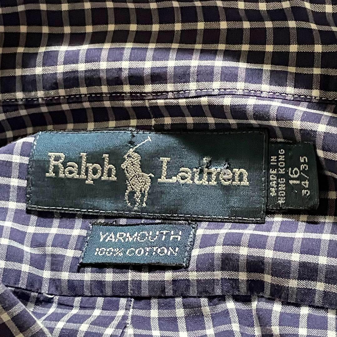 Ralph Lauren シャツ オーバーサイズ ギンガム 16