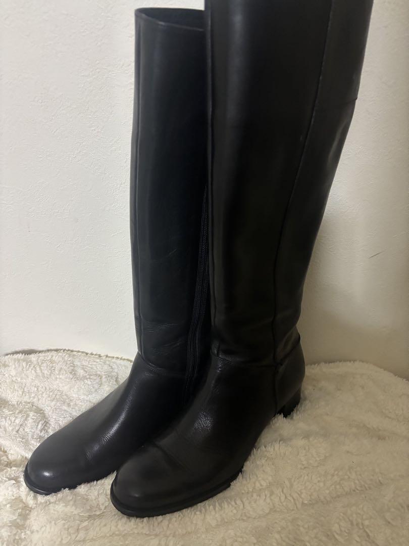 REGAL ブラック ニーハイブーツ 23.5cm
