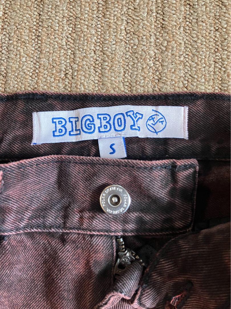 polar skate big boy red black パンツ