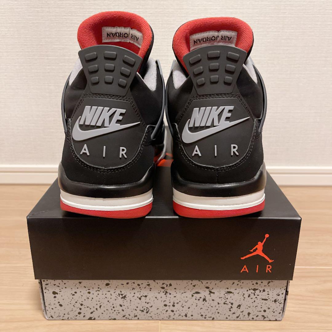しておりま 良品 NIKE AIR JORDAN4 RETRO BRED 28.5 KCnIF-m54306669435 ナイキ ⊅ボックスも