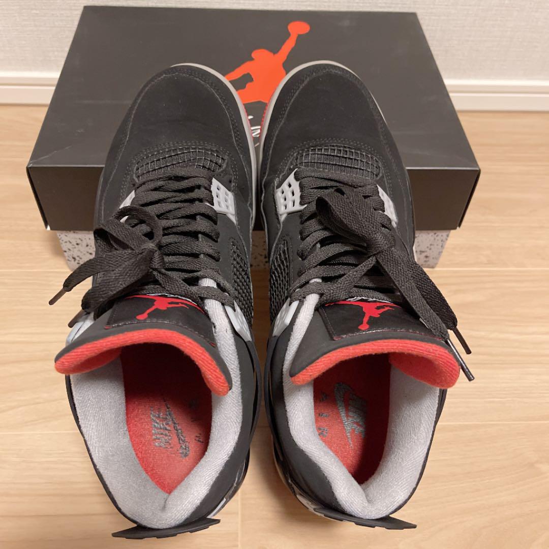 しておりま 良品 NIKE AIR JORDAN4 RETRO BRED 28.5 KCnIF-m54306669435 ナイキ ⊅ボックスも
