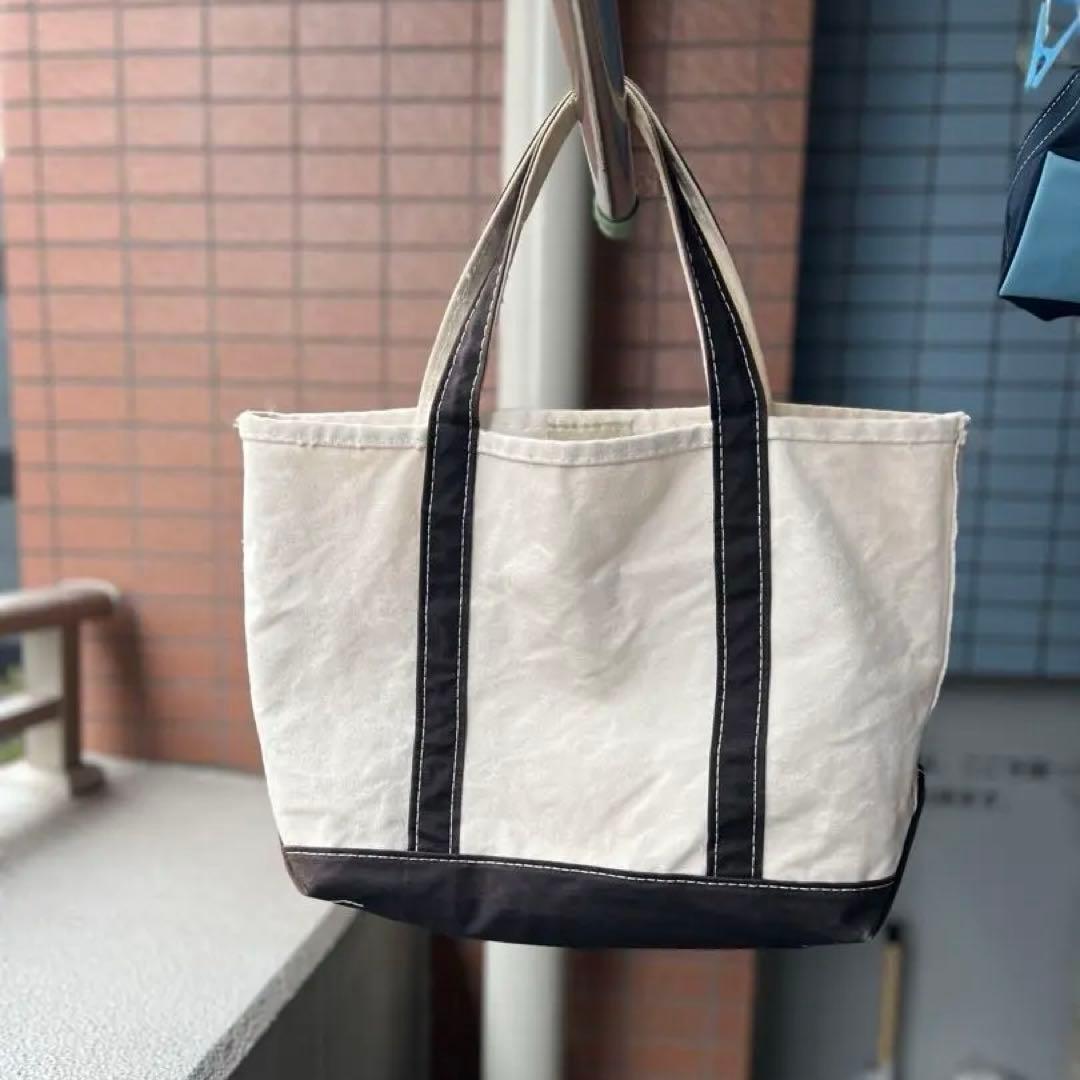 L.L.Bean USA製 トートバッグ キャンバス ブラック フェード