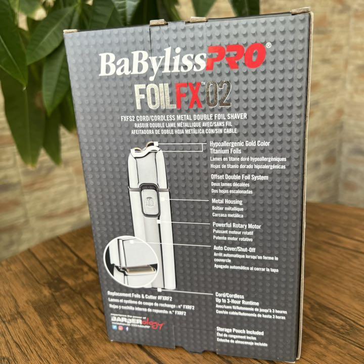クラシック 【新品未使用】BaByliss PRO シェーバー プロ ベビリス 大放出セール シェーバー プロ ベビリス FX02 PRO 【新品未使用】BaByliss 電気シェーバー