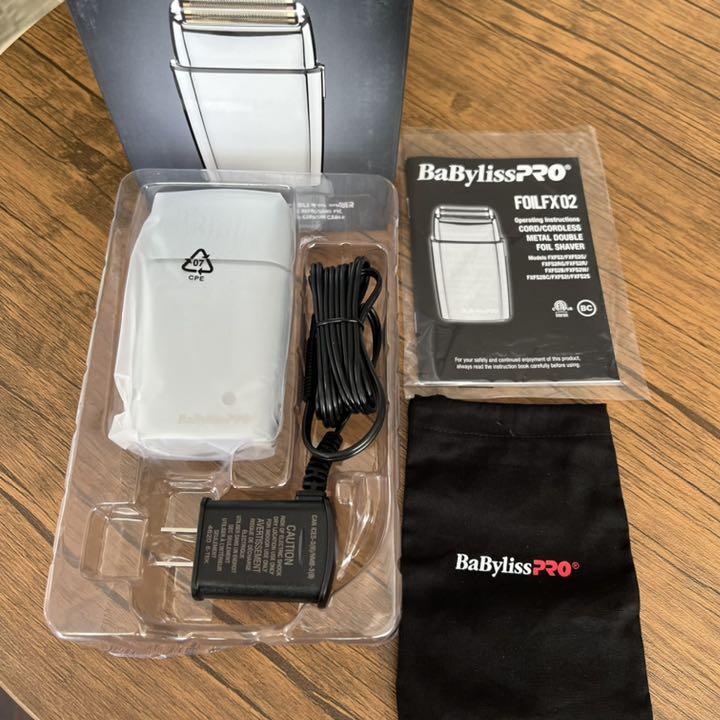 クラシック 【新品未使用】BaByliss PRO シェーバー プロ ベビリス 大放出セール シェーバー プロ ベビリス FX02 PRO 【新品未使用】BaByliss 電気シェーバー