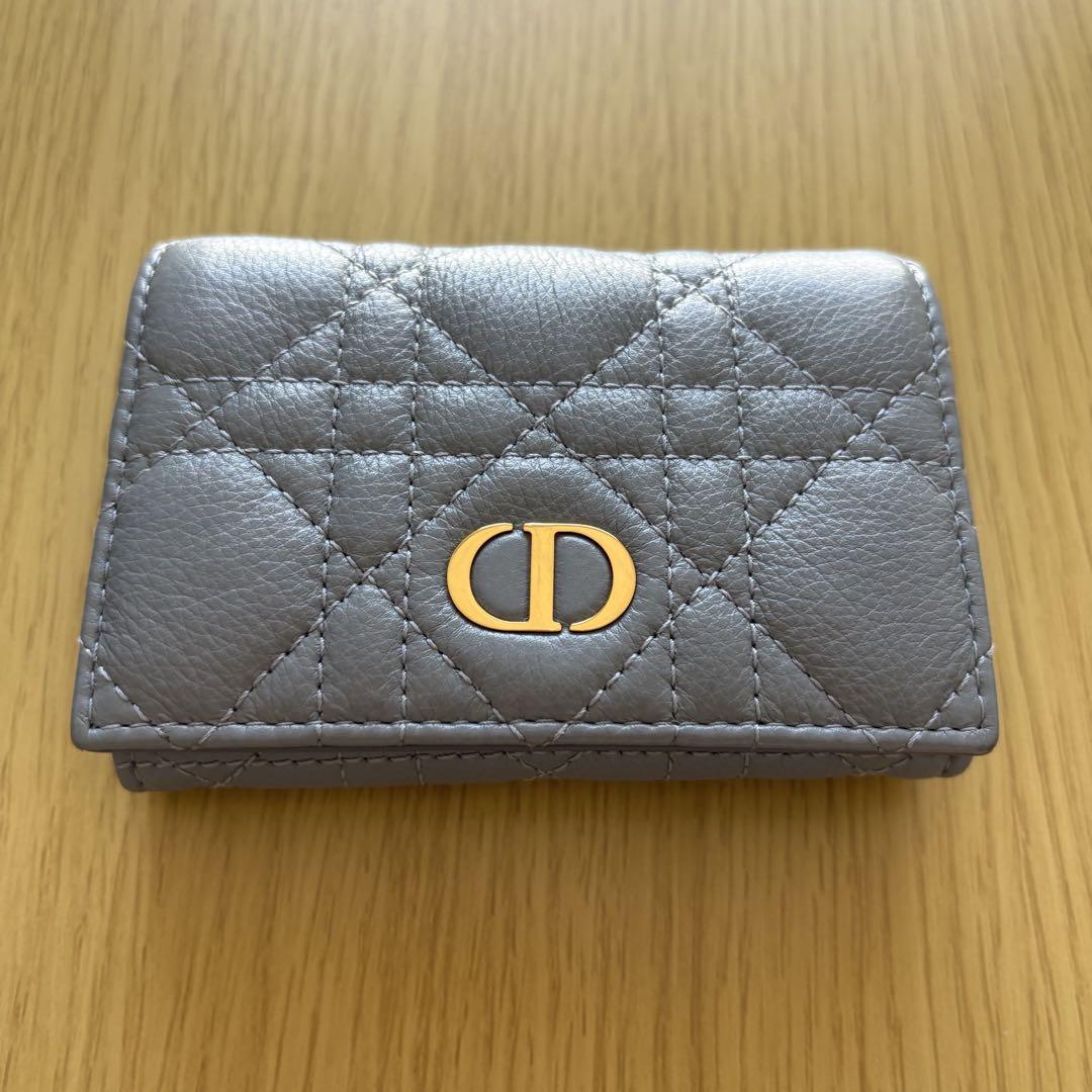 Dior Caro Glycine ウォレット クラウドブルー - メルカリ
