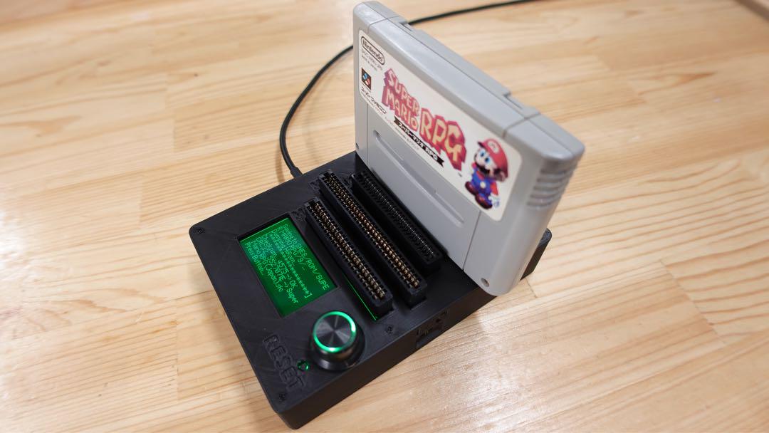 CartridgeReader V5 SA1対応 自動電圧選択【ダークグレー】