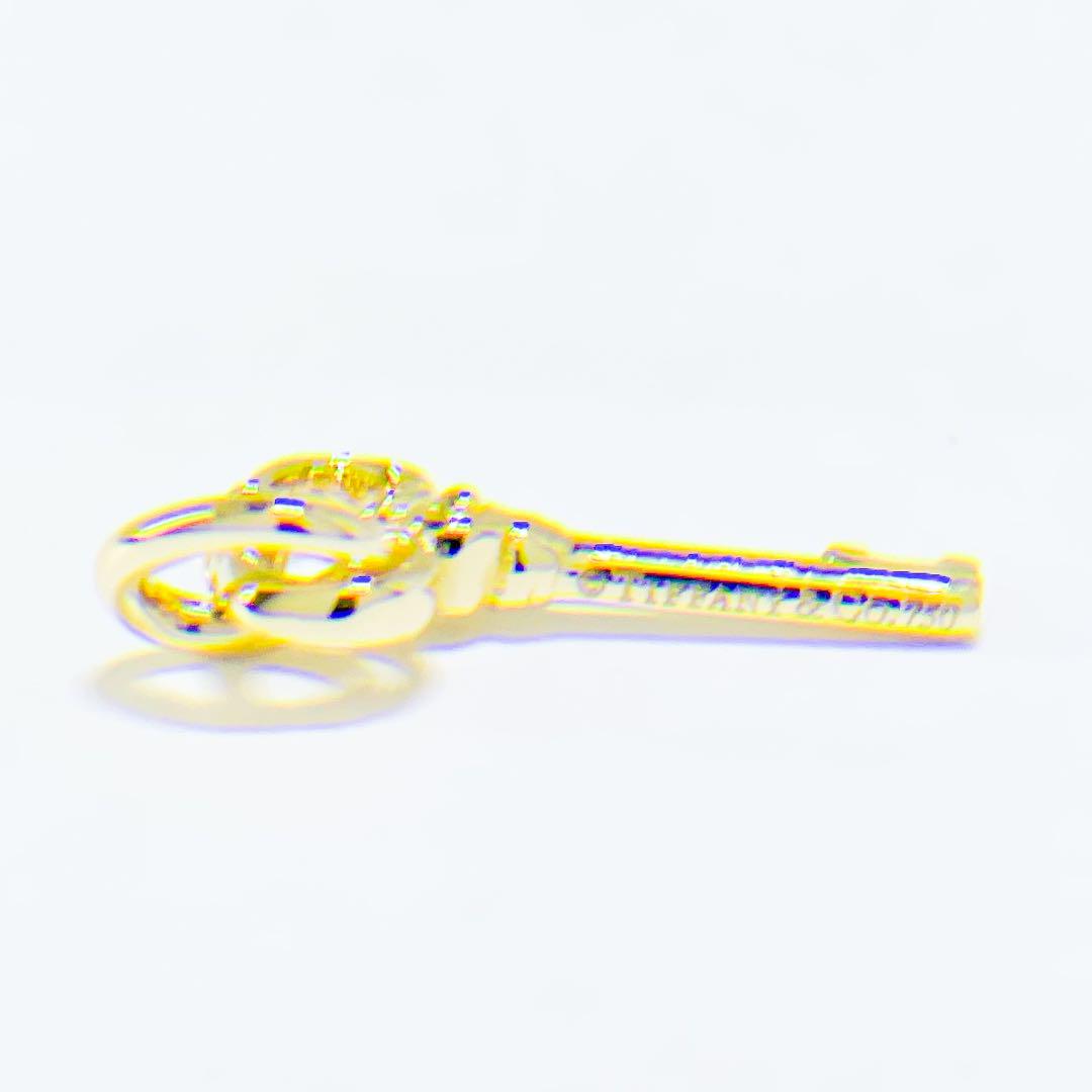 ⚪︎Tiffany&Co. レア キー 鍵 750 K18ダイヤペンダントトップ