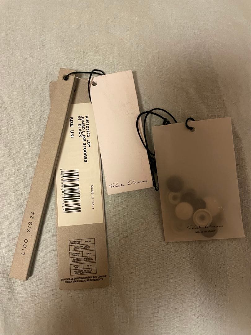 Rick Owens Jumbo Luke Stooges Leather