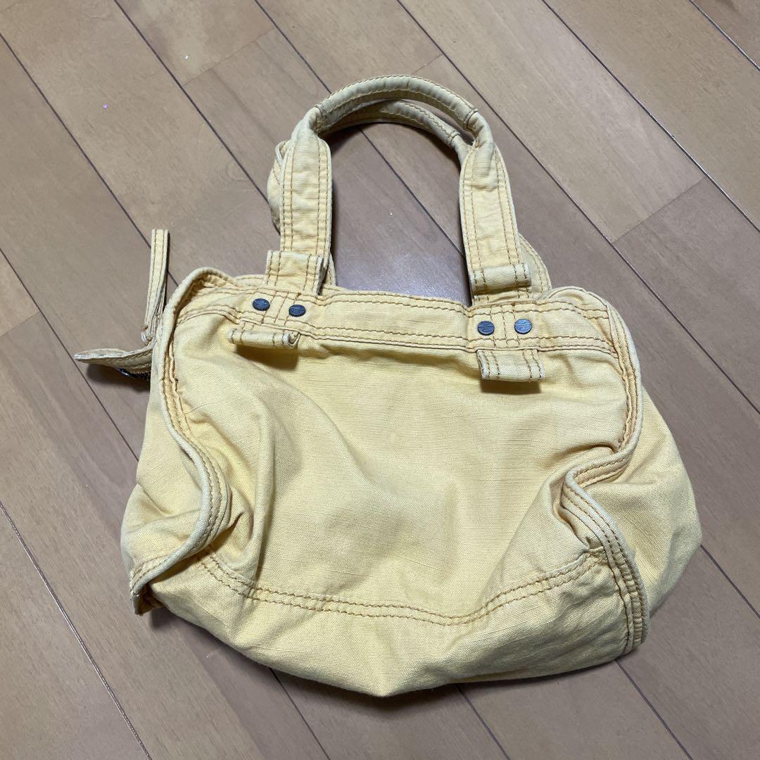 DIESEL イエロー バッグ