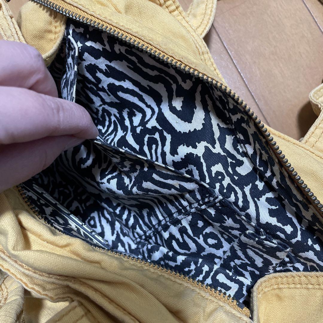 DIESEL イエロー バッグ