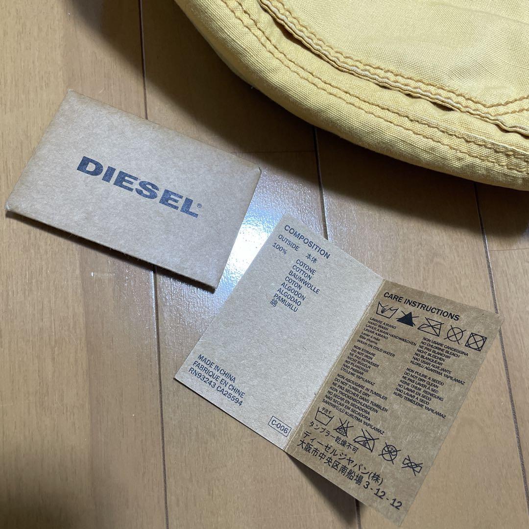 DIESEL イエロー バッグ