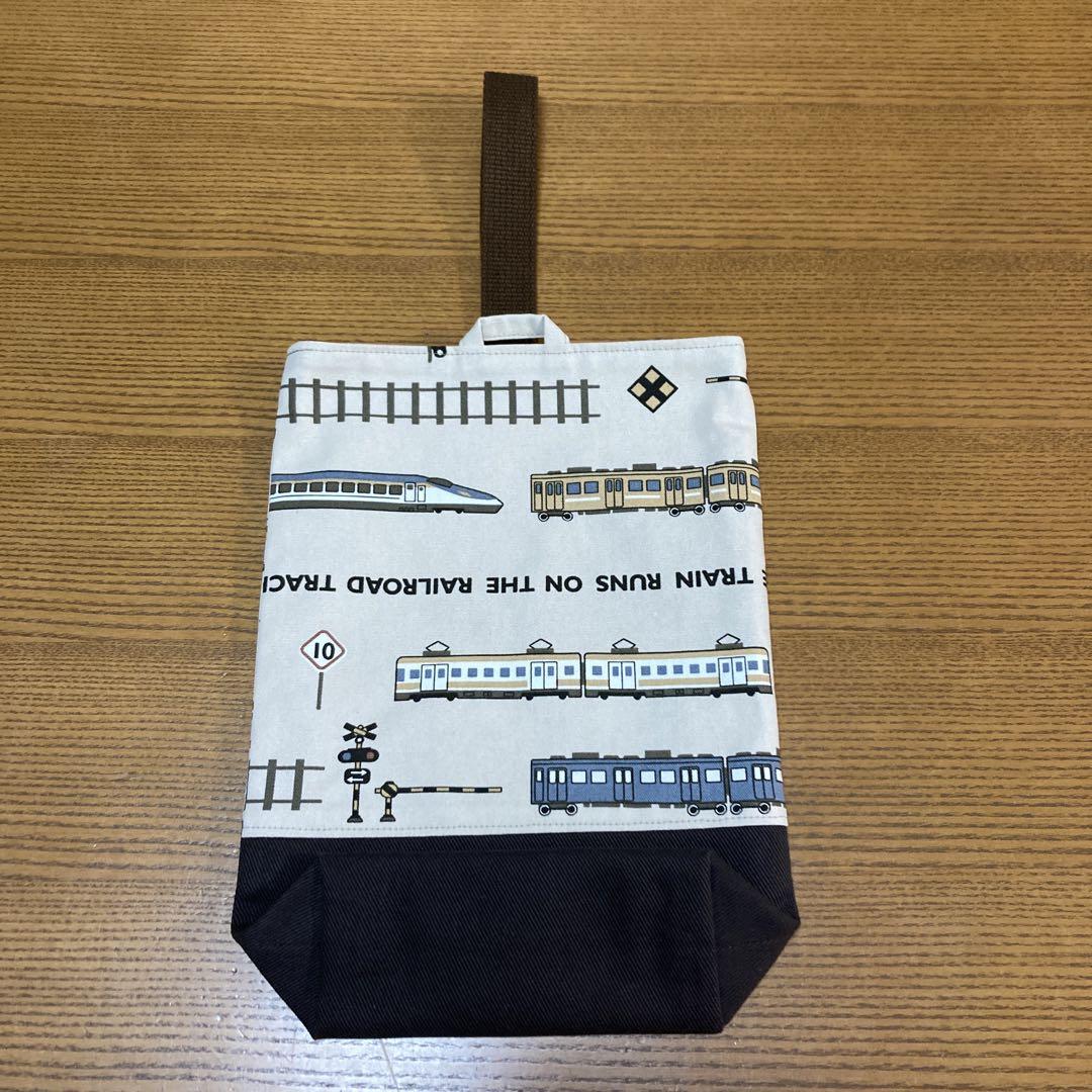 【ずな】入園入学6点セット　電車新幹線柄