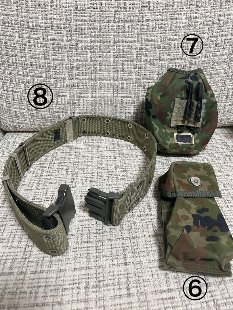 自衛隊　装備品8点セット　サバゲー　ミリタリー　個人装備