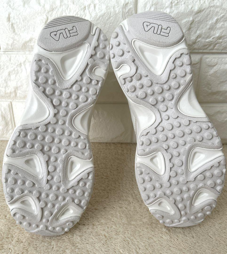 新品級フィラ FILA RAY TRACER HEART 厚底 23・5