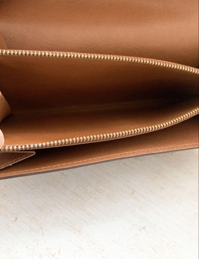 【LOUIS VUITTON】ヴィトン 長財布　モノグラム　定番人気　修復有
