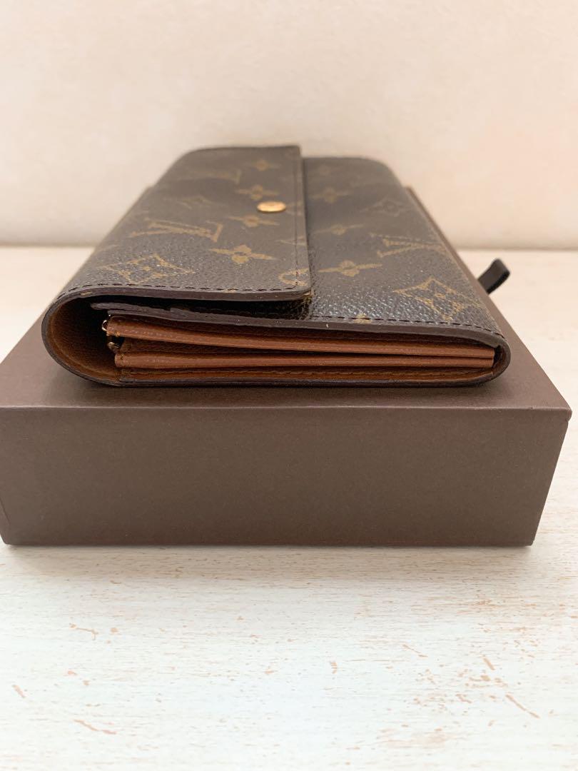 【LOUIS VUITTON】ヴィトン 長財布　モノグラム　定番人気　修復有