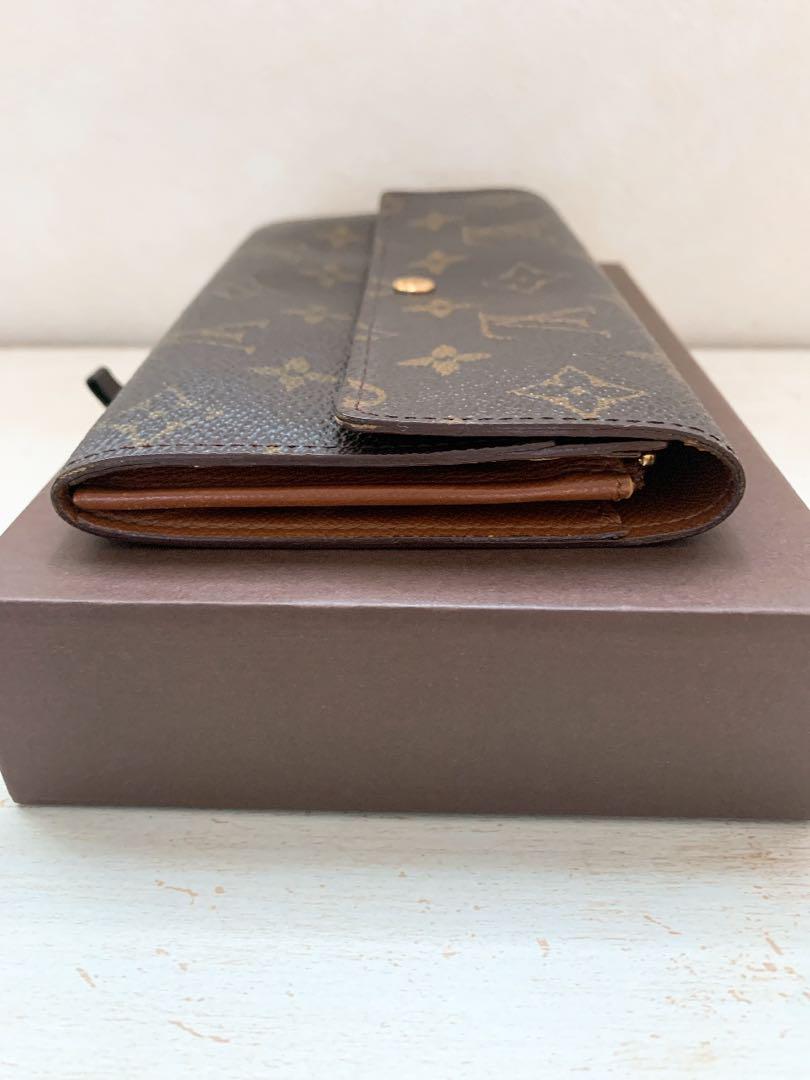 【LOUIS VUITTON】ヴィトン 長財布　モノグラム　定番人気　修復有