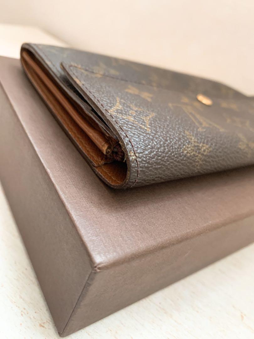 【LOUIS VUITTON】ヴィトン 長財布　モノグラム　定番人気　修復有