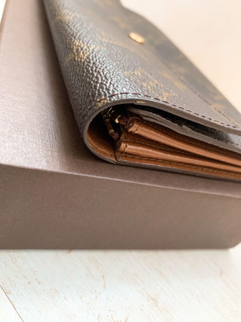 【LOUIS VUITTON】ヴィトン 長財布　モノグラム　定番人気　修復有