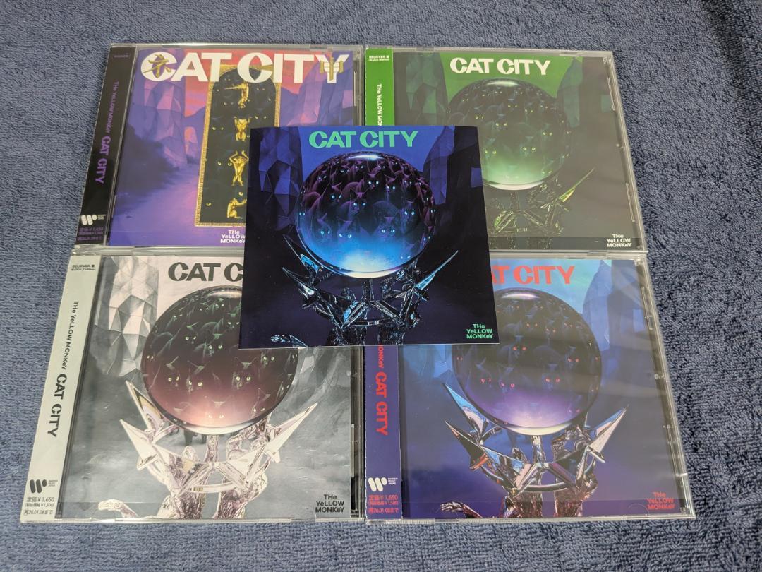 the yellow monkey CAT CITY 4セット 特典付