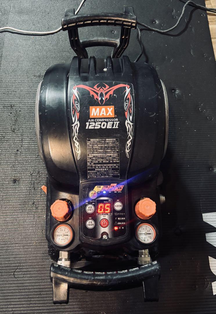ジャンク マックス MAX AK-HL1250EII 2 高圧 コンプレッサー