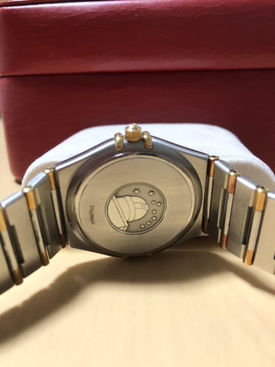【Gカード、箱付】OMEGA オメガ コンステレーション コンビk18