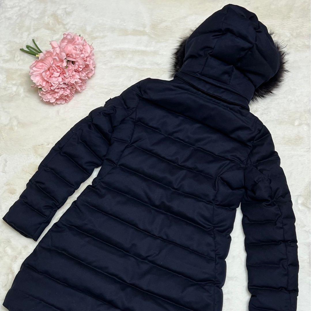 タトラス ダウンジャケット ファー付き ネイビー サイズ1 S TATRAS タトラス ダウンジャケット ファー付き ネイビー サイズ1 S TATRAS