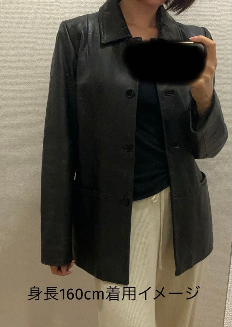 レザージャケットM