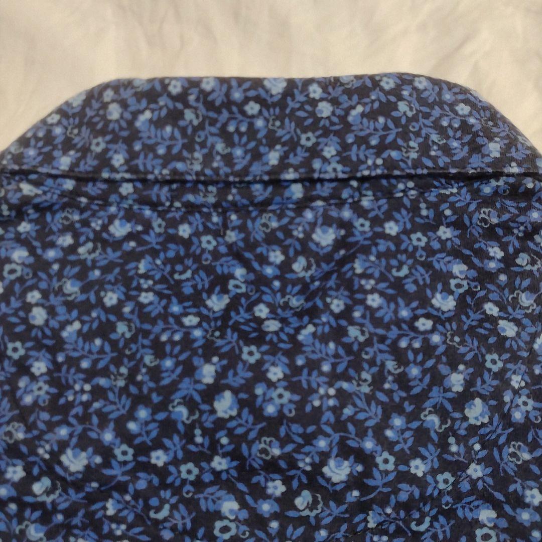 ポロ ラルフローレン ロゴ刺繍 花柄 総柄 ポロシャツ ゴルフウェア S