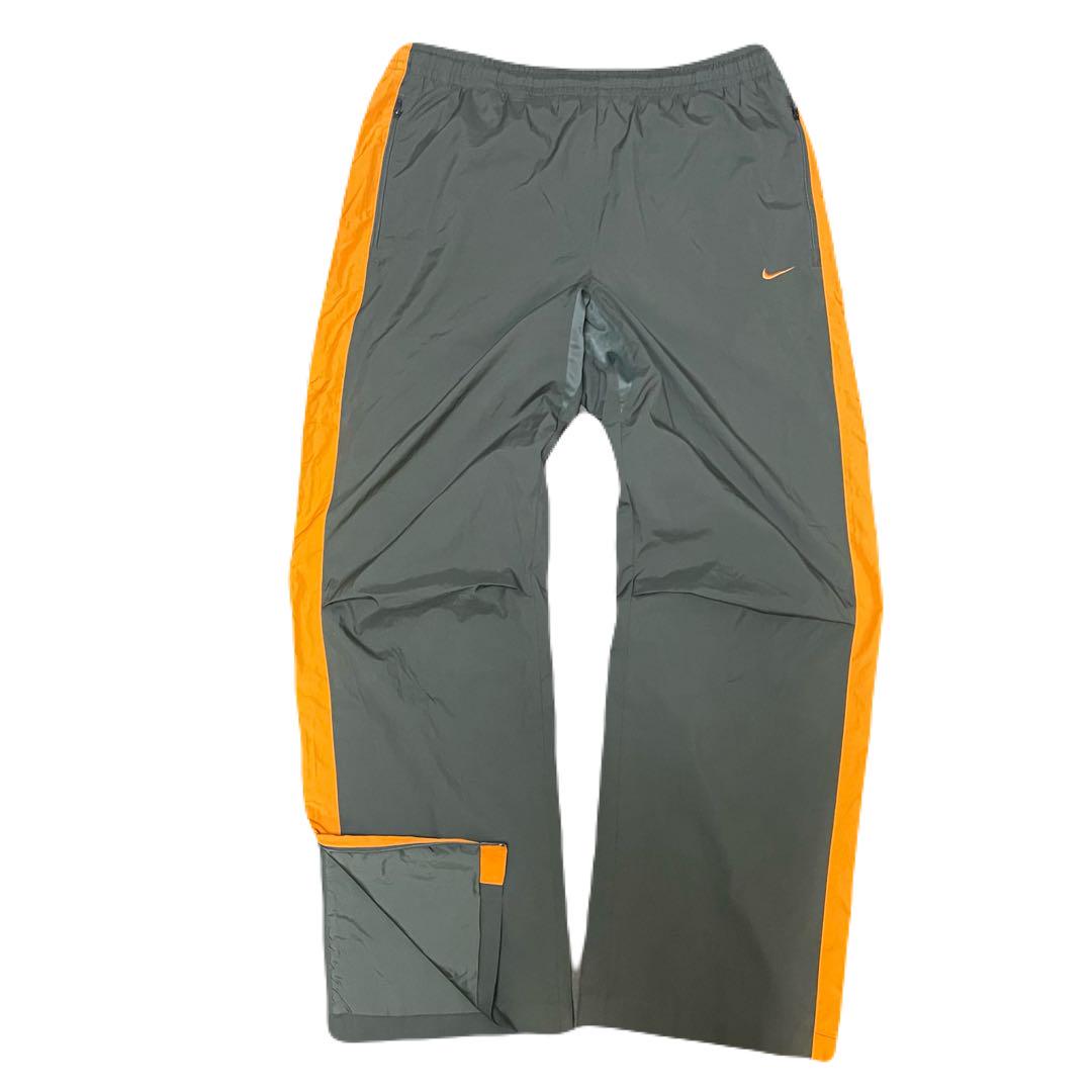 00s archive ナイキ nike ナイロンパンツ NIKE】00s オールド ナイキ ナイロンパンツ ワイド ノームコア