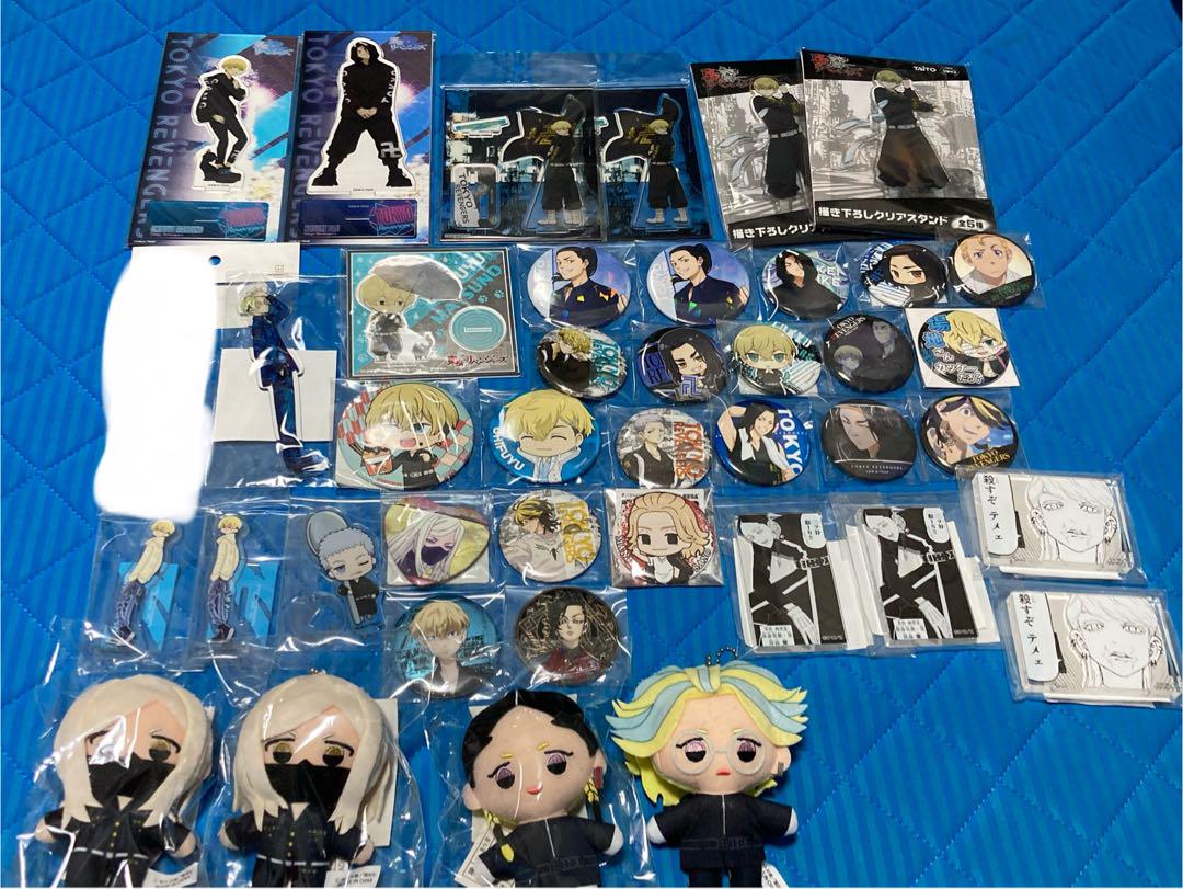 東京リベンジャーズ 東リべ 原画展 グッズ 缶バッジ チェキ ぬい アクスタ