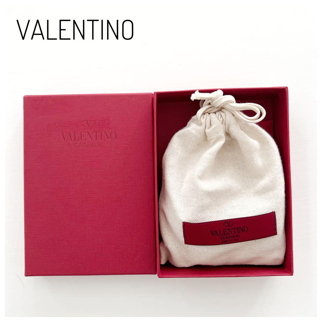 美品　VALENTINO バレチノ　小物　ミラー　赤　箱付き　レディース