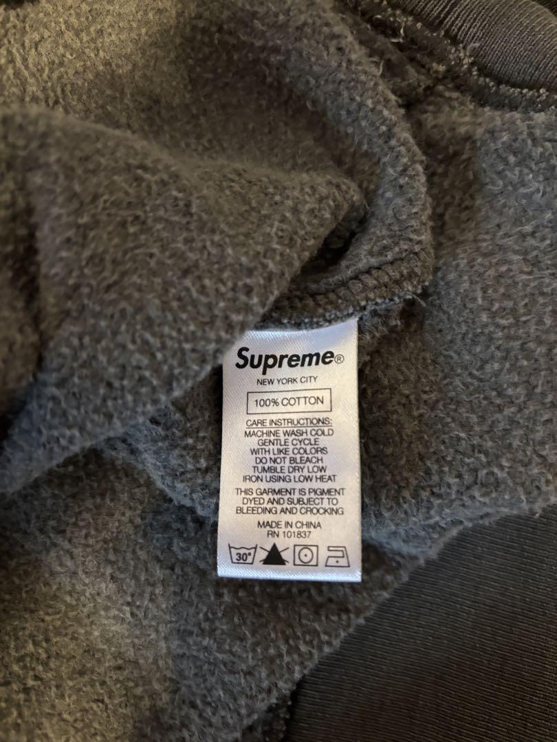 Supreme グレー パーカー Mサイズ
