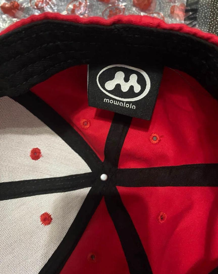 帽子 MOWALOLA 24SS RED CAP