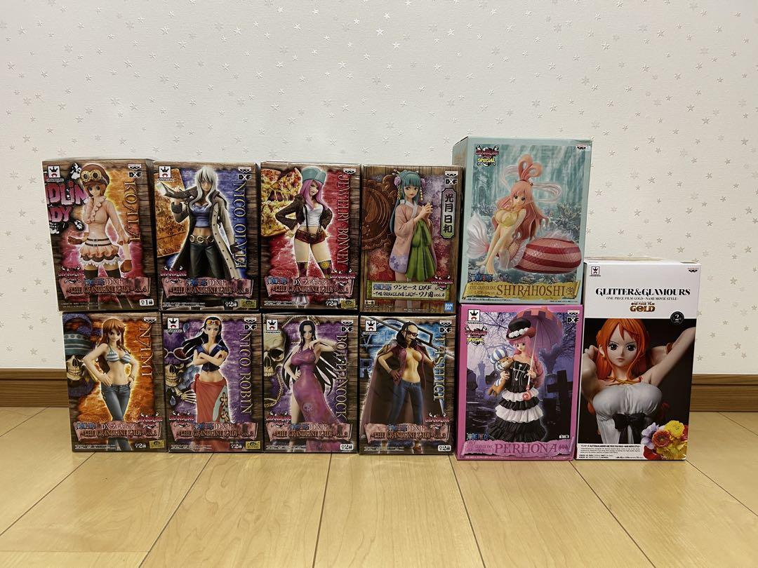 グランドラインレディー8種 2種 その他ナミ1種 全11体