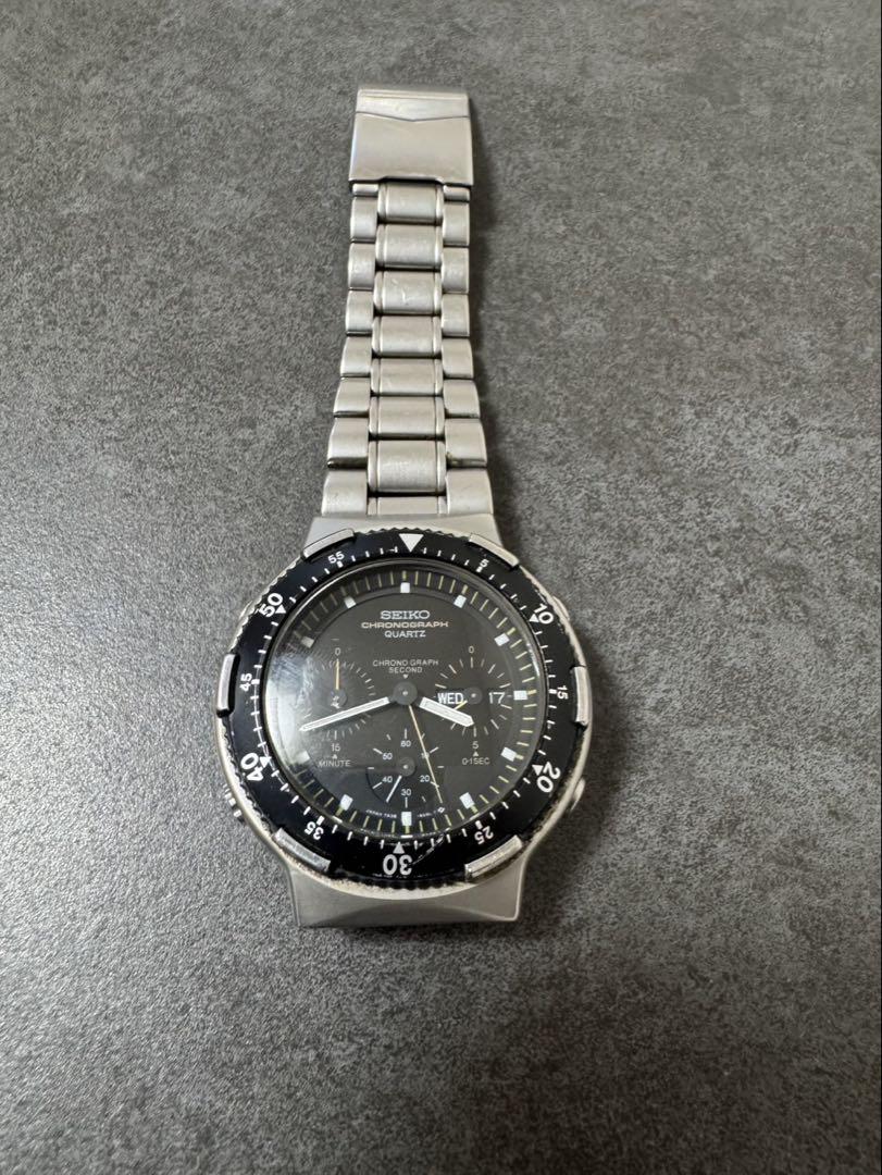 SEIKO スポーツスピードマスタークロノグラフ 7A38-6050