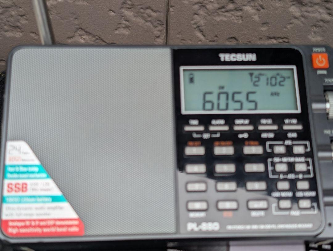 TECSUN PL-880 PLLワールドバンド受信機 短波ラジオ ジャンク